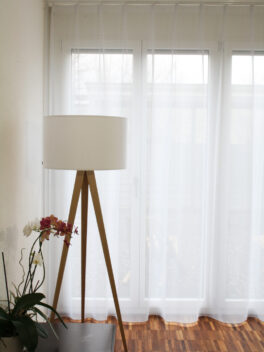 Voilage GENEVA rideaux fermé blanc [1] - Express disponible