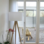 Tagesvorhang weiss ecru als Ziervorhang • rideaux123.ch