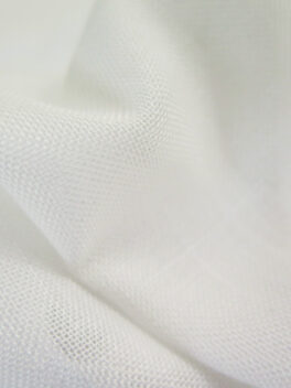 Tagesvorhang VALENCIA leinenoptik ecru weiss Stoffmuster