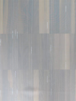 Stoffmuster: Tagesvorhang MURTEN in weiss mit feinen Längsstreifen