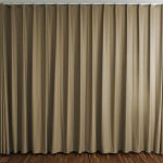 Fensterfront: Nachtvorhang SINGAPUR braun für Schlafzimmer / Wohnzimmer • rideaux123.ch