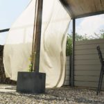 Outdoor-Vorhang SONNEN-TAG von Fischbacher 1819 nach Mass in beige. • rideaux123.ch