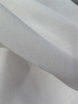 Stoffmuster Outdoor-Vorhang SONNEN-TAG in ecruweiss.