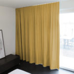 Blackout-Massvorhang ABLION in caramel (total dunkel). • rideaux123.ch