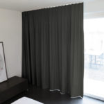 Blackout-Massvorhang ABLION in schwarz (total dunkel). • rideaux123.ch