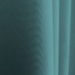 Wellenform: Blackout-Vorhang ABLION in petrolblau. • rideaux123.ch