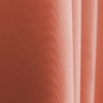 Wellenform: Blackout-Vorhang ABLION in rot. • rideaux123.ch