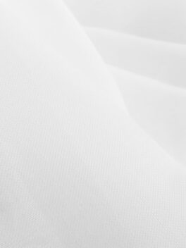 Stoffmuster Tagesvorhang von Fischbacher 1819 - MADRID CS IV in reinweiss.