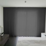Voilage MADRID CS IV rideau fermé anthracite [106] • rideaux123.ch