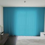 Voilage MADRID CS IV rideau fermé bleu azur [129] • rideaux123.ch