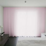 Voilage MADRID CS IV rideau fermé rose pastel [102] • rideaux123.ch