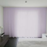 Voilage MADRID CS IV rideau fermé violet pastel [108] • rideaux123.ch