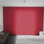 Voilage MADRID CS IV rideau fermé rouge rubis [142] • rideaux123.ch