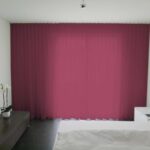 Voilage MADRID CS IV rideau fermé violet bordeaux [162] • rideaux123.ch