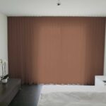Voilage MADRID CS IV rideau fermé jaune ocre [237] • rideaux123.ch