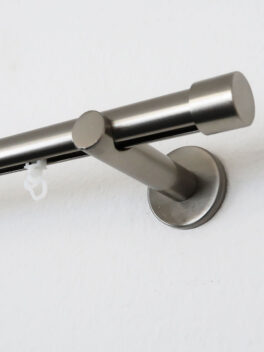 Vorhangschiene einzeln Wand-Montage - Stange mit Gleiter • rideaux123.ch Vorhangschiene einzeln Wand-Montage - Stange mit Gleiter • rideaux123.ch