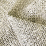 Stoffmuster Fischbacher-Vorhänge Modell LUPO in beige. • rideaux123.ch
