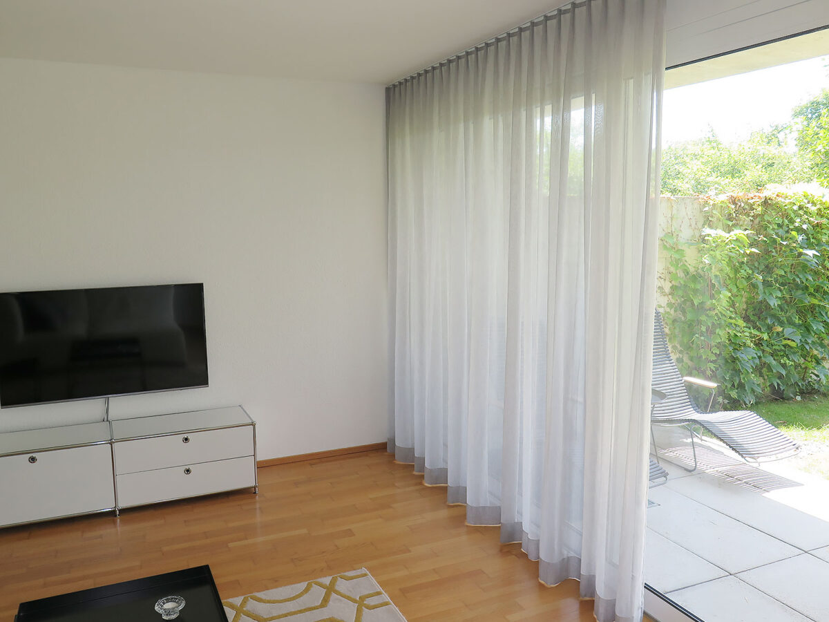 Vorhang transparent: Modell BONUS in grau. • rideaux123.ch