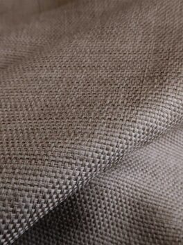 Stoffmuster Dimout-Vorhang ANDERMATT braun.