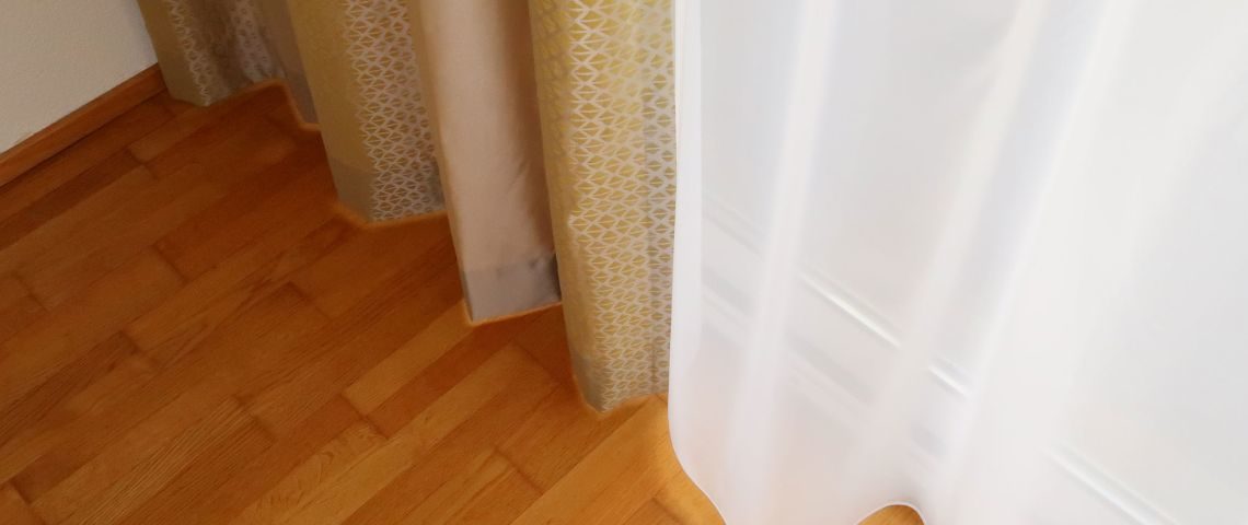 Longueur de rideau standard : rideau de nuit Nemuro à la longueur parfaite