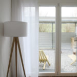 Tagesvorhang VALENCIA weiss im Zimmer • rideaux123.ch
