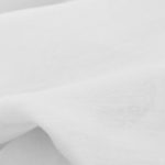 eleganter Tagesvorhang SEVILLA Stoffmuster reinweiss • rideaux123.ch
