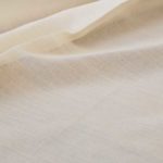 Tagesvorhang SEVILLA Baumwoll-Optik Stoff Transparenz hellbeige • rideaux123.ch