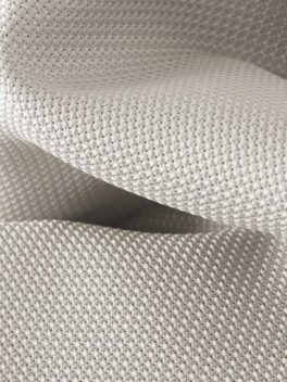 MYKONOS Outdoor-Vorhang Stoffmuster Struktur weiss