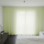 MADRID CS IV Massvorhang schlichter eleganter Stoff in Vert pastel clair [104] • rideaux123.ch