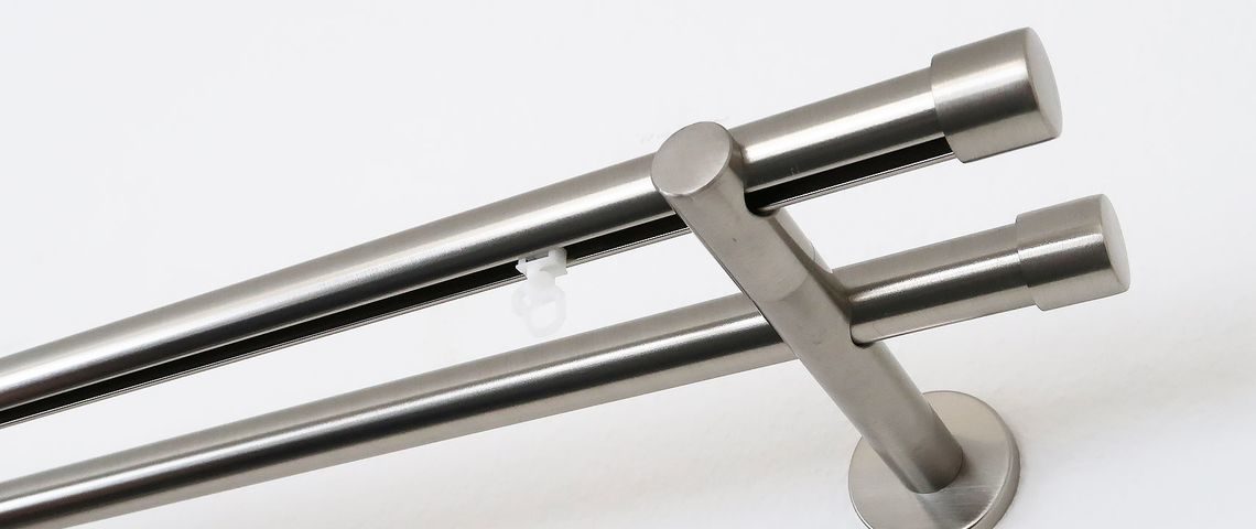 Tringle à rideaux noble montage mural facile