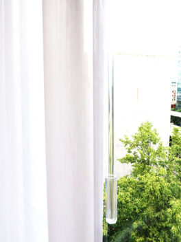 Commandez en ligne un tige transparente • rideaux123.ch