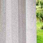 Rideau sur mesure en ligne MALAGA blanc • rideaux123.ch