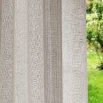 Rideau sur mesure en ligne MALAGA blanc creme • rideaux123.ch