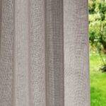 Rideau sur mesure en ligne MALAGA gris • rideaux123.ch