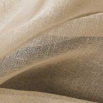 Rideau tissu structure fin MALAGA beige • rideaux123.ch
