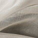 Rideau tissu structure fin MALAGA blanc creme • rideaux123.ch