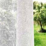 Voilage fine structure MALAGA • rideaux123.ch