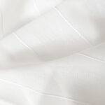 BILBAO rideau fin tissu rayures verticales blanc • rideaux123.ch
