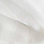 GIBRALTAR rideaux tissu rayures blanc • rideaux123.ch