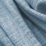 Arosa rideau opaque motif de tissus bleu gris [21] • rideaux123.ch