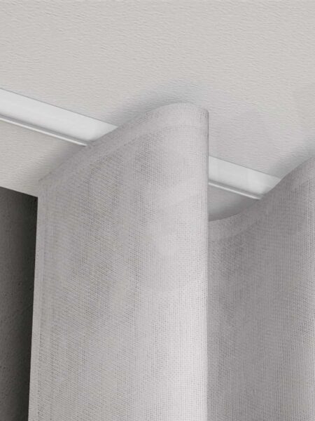 Fertig-Vorhangschiene Pilatus Weiss