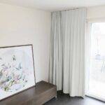Rideau occultant LAUSANNE chambre à coucher Blanc écru [110] • rideaux123.ch
