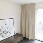 Rideau occultant LAUSANNE chambre à coucher Beige doré [140] • rideaux123.ch