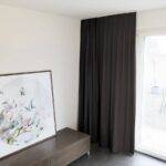 Rideau occultant LAUSANNE chambre à coucher Noir [920] • rideaux123.ch