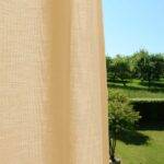 Rideau extérieur KRETA conclusion à droite Beige [155] • rideaux123.ch