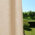 Rideau extérieur KRETA conclusion à droite Beige clair [130] • rideaux123.ch
