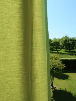 Rideau extérieur KRETA conclusion à droite Vert clair [421]