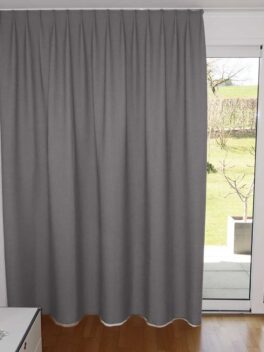Rideau occultant HÜNENBERG dans le salon Gris foncé [40]