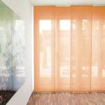 Parois japonaises VALENCIA Orange [340] • rideaux123.ch