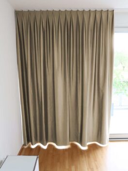 Rideau opaque DUBAI conclusion ouvert Beige doré [04]